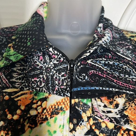 Mesmerize womans zip sequin jacket. Size S NWOT - Picture 3 of 13